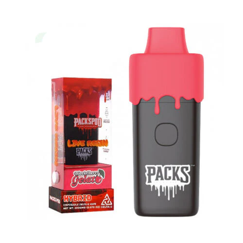 Packwoods Packspod Disposable Black Cherry Gelato Packwoods Packspod Disposable Black Cherry Gelato